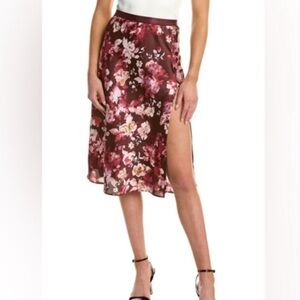 Free People NWT Sweet Talker Printed Slip Skirt Size L